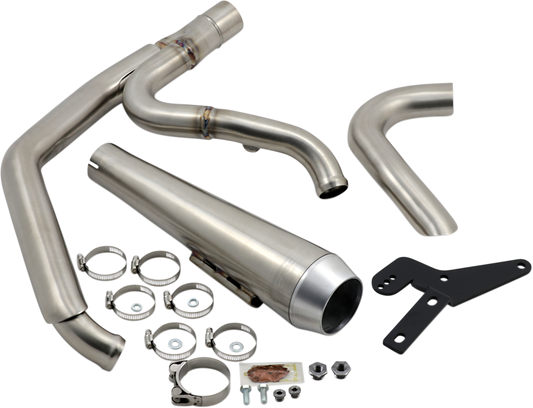 2-into-1 Road Rage Exhaust System - Stainless