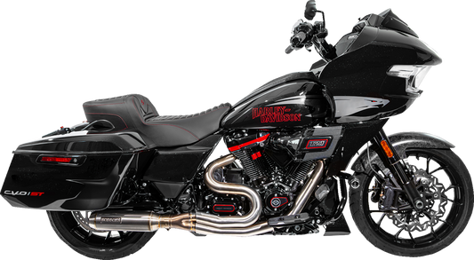 2-into-1 Road Rage III Exhaust System - Stainless Steel - 49-State - M8 Touring