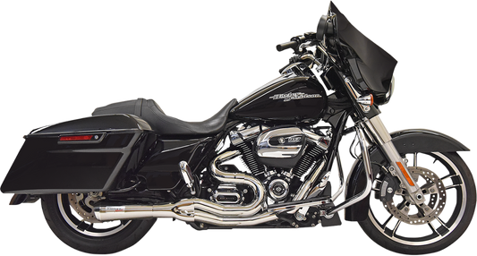 Road Rage II 2-Into-1 Mid-Length Exhaust System - Chrome