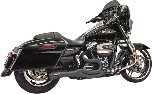 Road Rage II 2-Into-1 Mid-Length Exhaust System - Black
