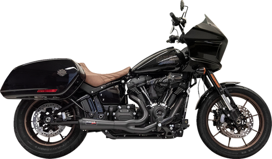 2-into-1 The Ripper Short Road Rage Exhaust System - Black