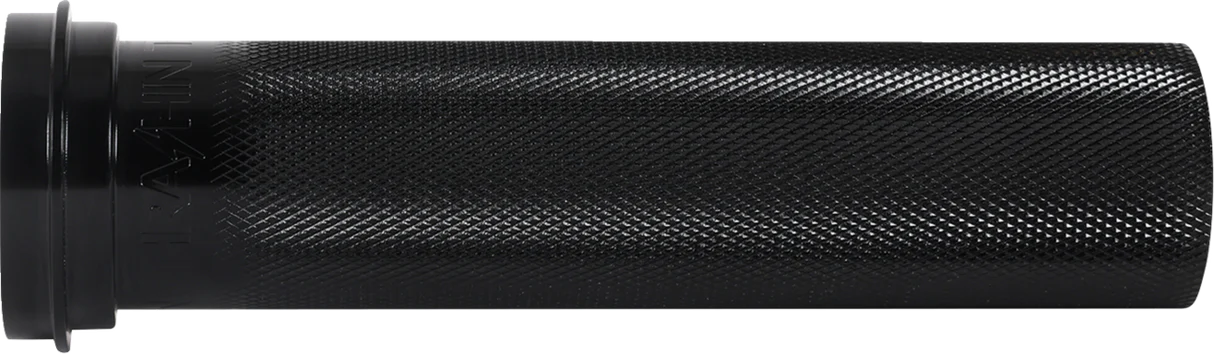 Throttle Tube - Knurled - 1" - TBW - Black